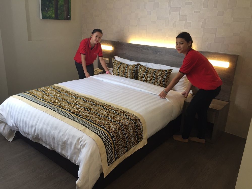 Ajang Hotel Miri Exteriör bild